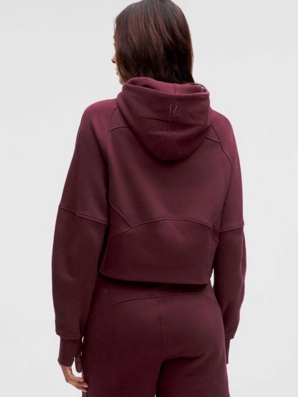 lululemon Half Zip Scuba Hoodie with Gold Zipper - Picture 3 of 8